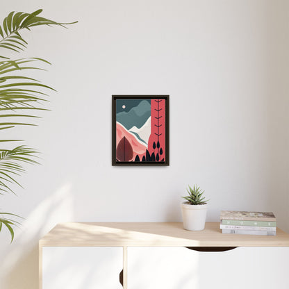Matte Canvas, Framed (Multi-color)