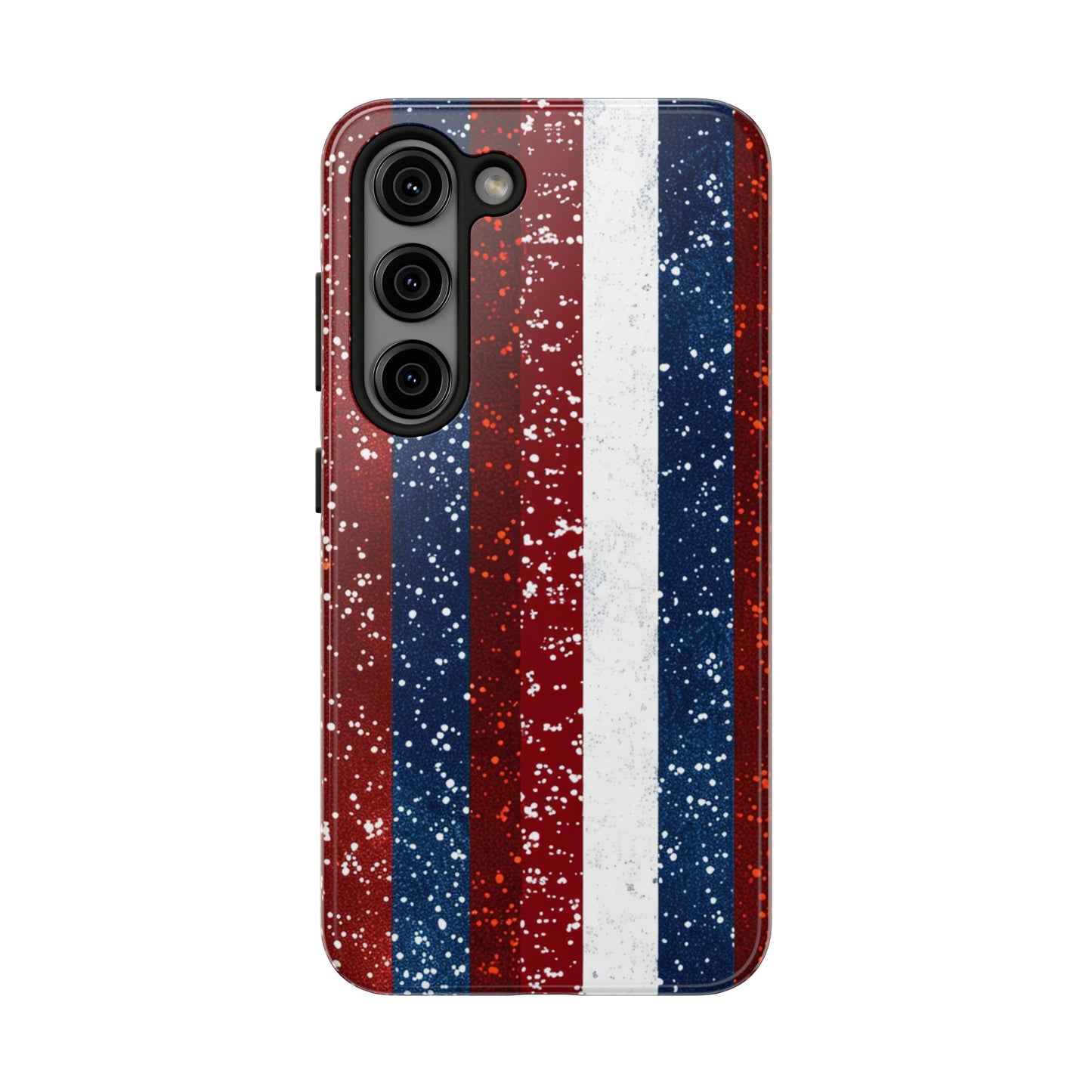 Patriotic Glitter Tough Phone Case