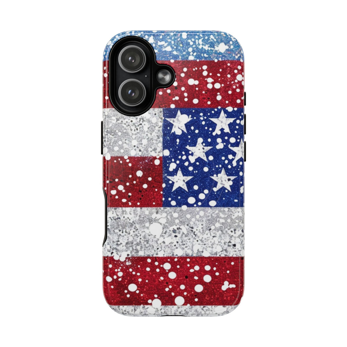 American Flag Design phone case -Tough Magnetic iPhone Cover