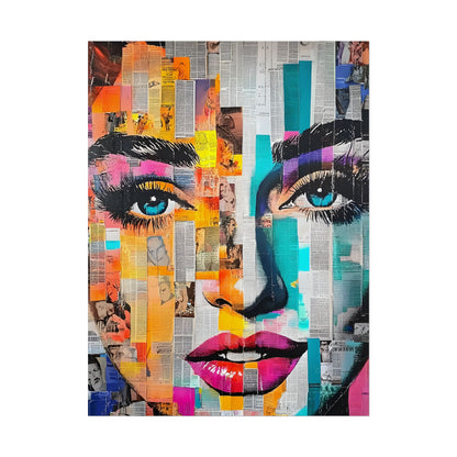 Retro Pop Culture Woman 6-Vibrant Art Wall Decor
