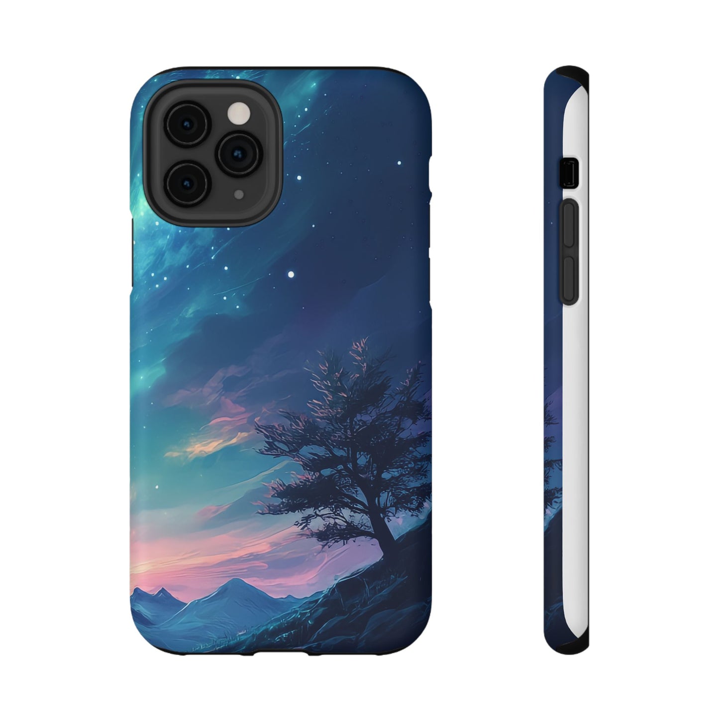 Stunning Galaxy Tree Impact-Resistant Phone Case