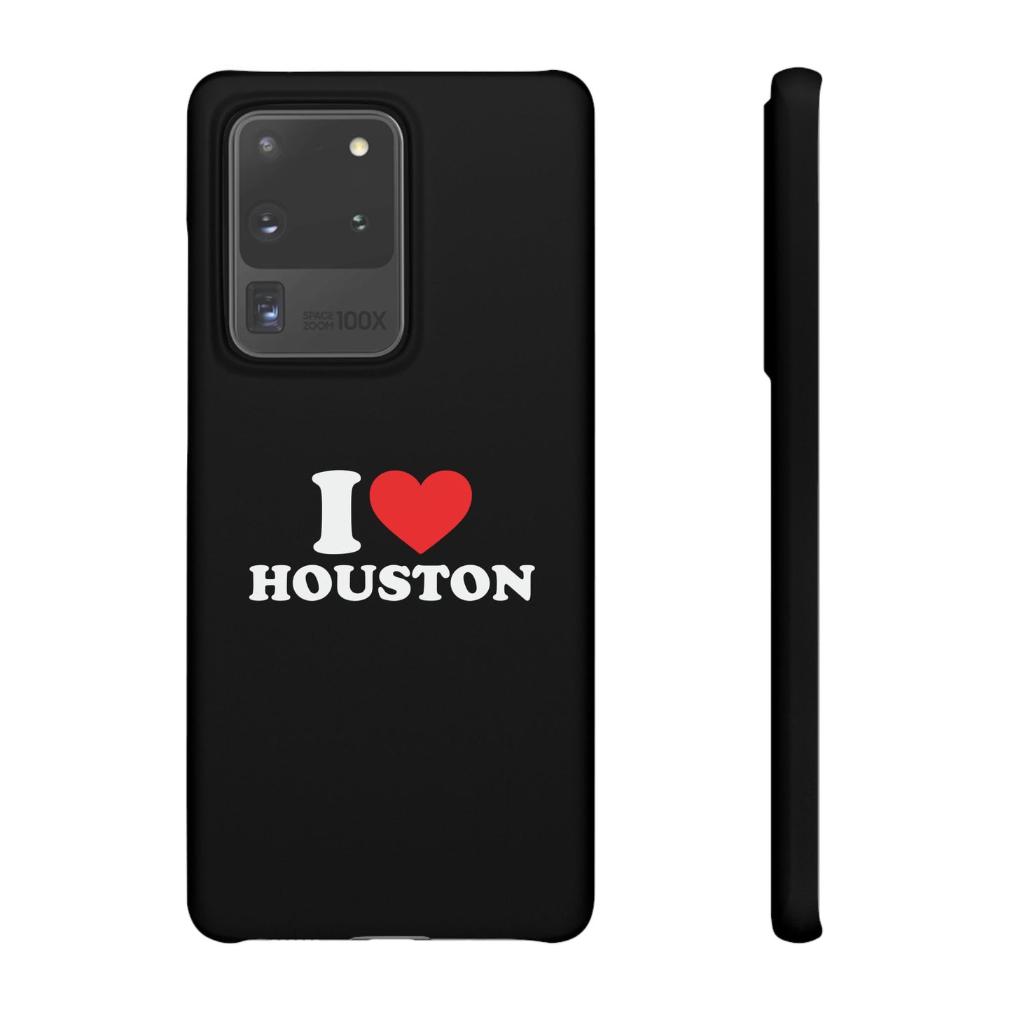 I Love Houston Snap Case Phone Cover