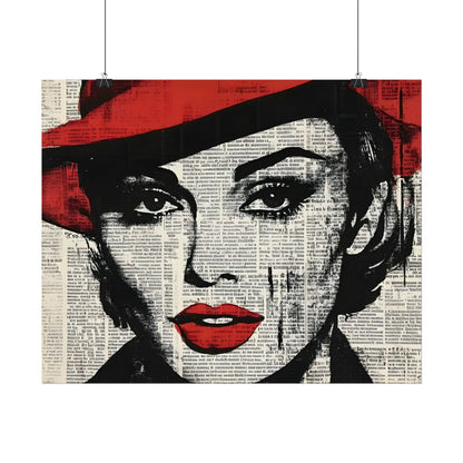 Retro Pop Culture Poster 3- Fashion Inspiration, Retro Wall Art
