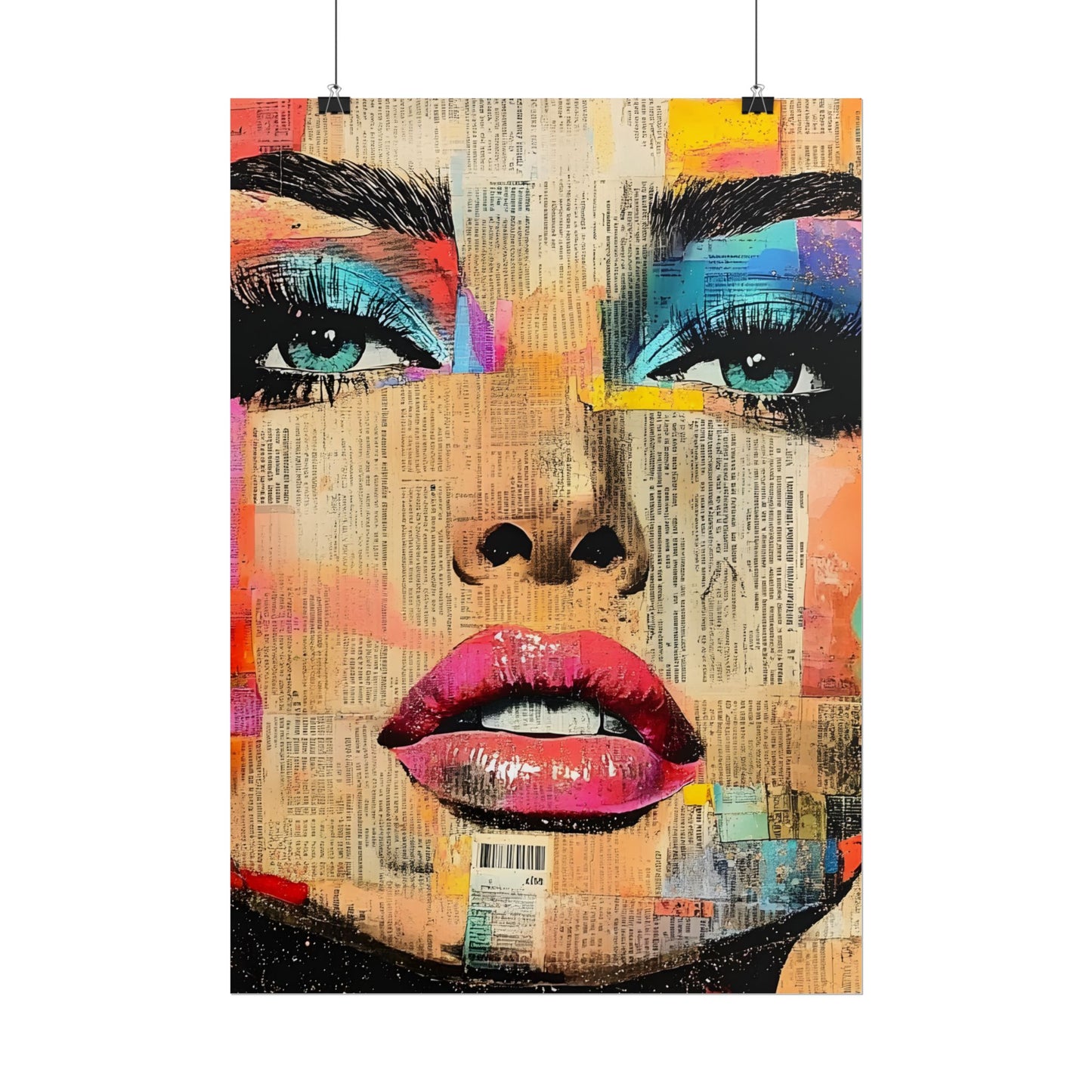 Retro Pop Culture Woman 12 , wall art, Art lovers poster