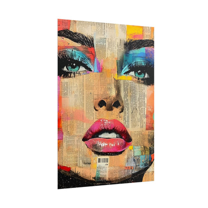 Retro Pop Culture Woman 12 , wall art, Art lovers poster