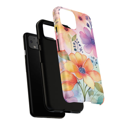 Floral Tough Case for Google Pixel- theme 1