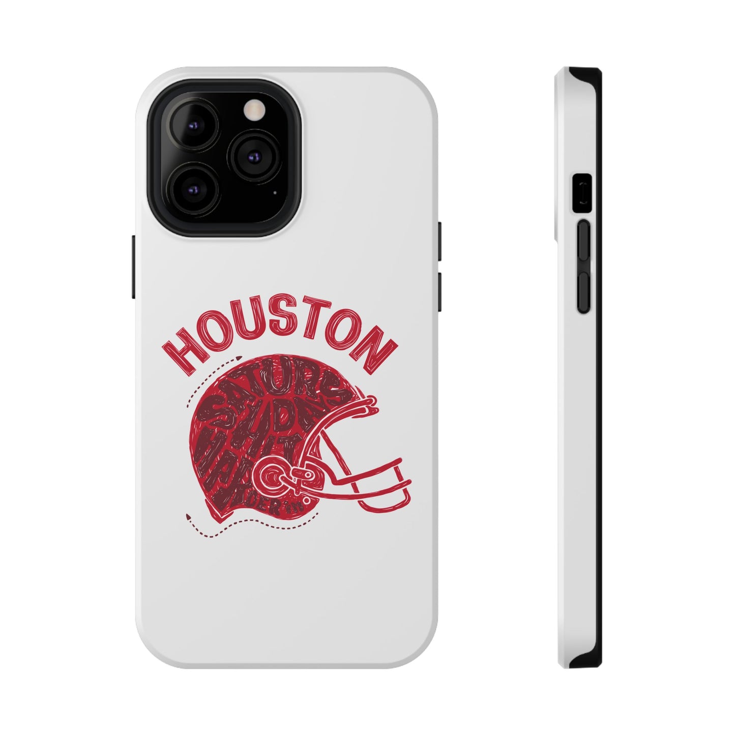 Houston Football Impact-Resistant Phone Case - Durable Design for Fans
