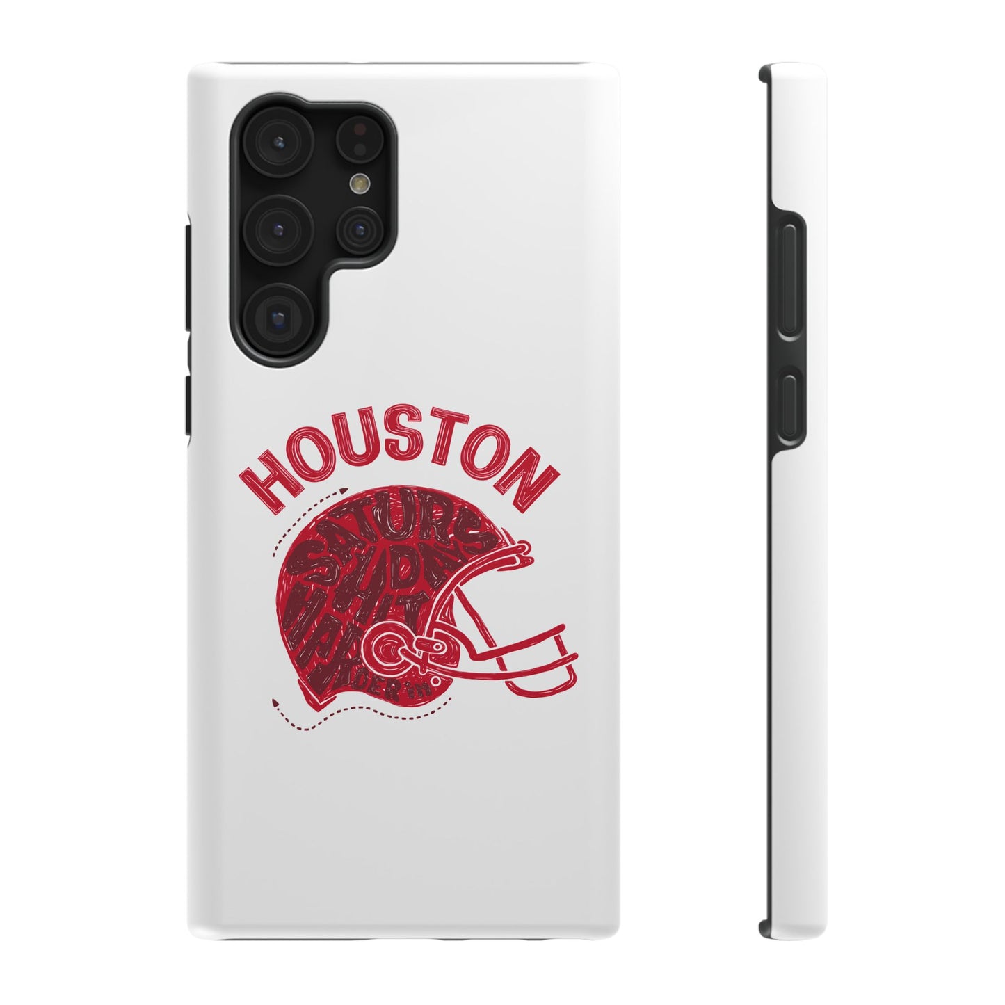 Houston Football Impact-Resistant Phone Case - Durable Design for Fans