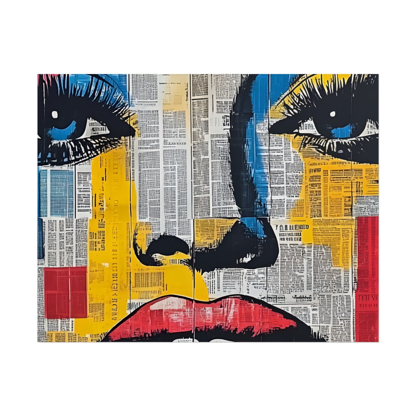 Poster Wall Art - Retro Pop Culture Woman 18 Comic Book Style
