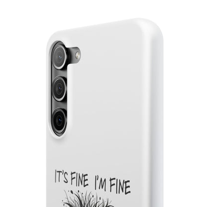 Funny Cat  - Slim phone Case