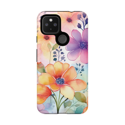 Floral Tough Case for Google Pixel- theme 1