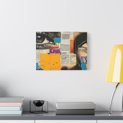 Canvas Wall Art -  Retro Pop Culture woman 4