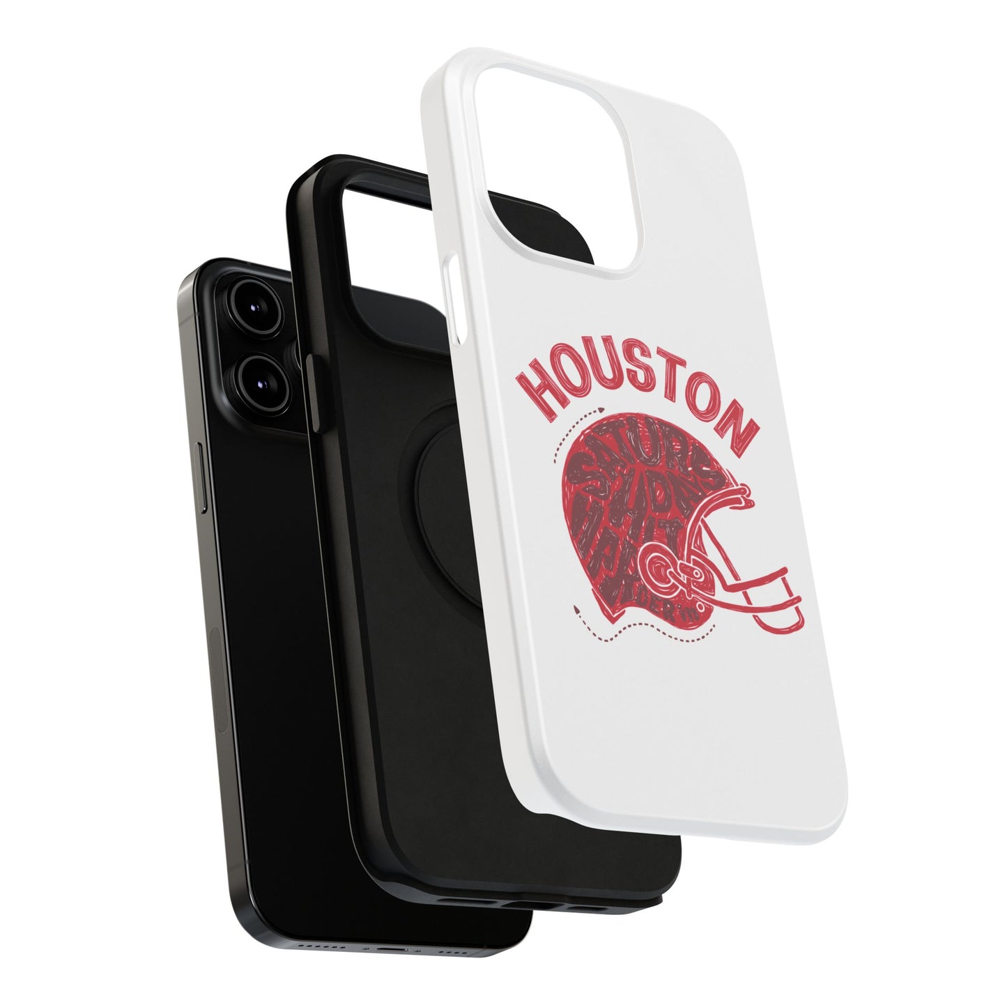 Houston Football Impact-Resistant Phone Case - Durable Design for Fans
