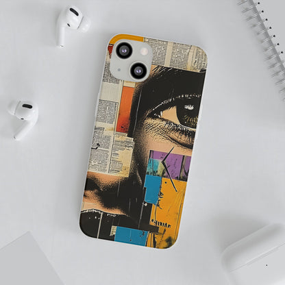 Flexi Phone Case - Retro Pop Culture Woman 3