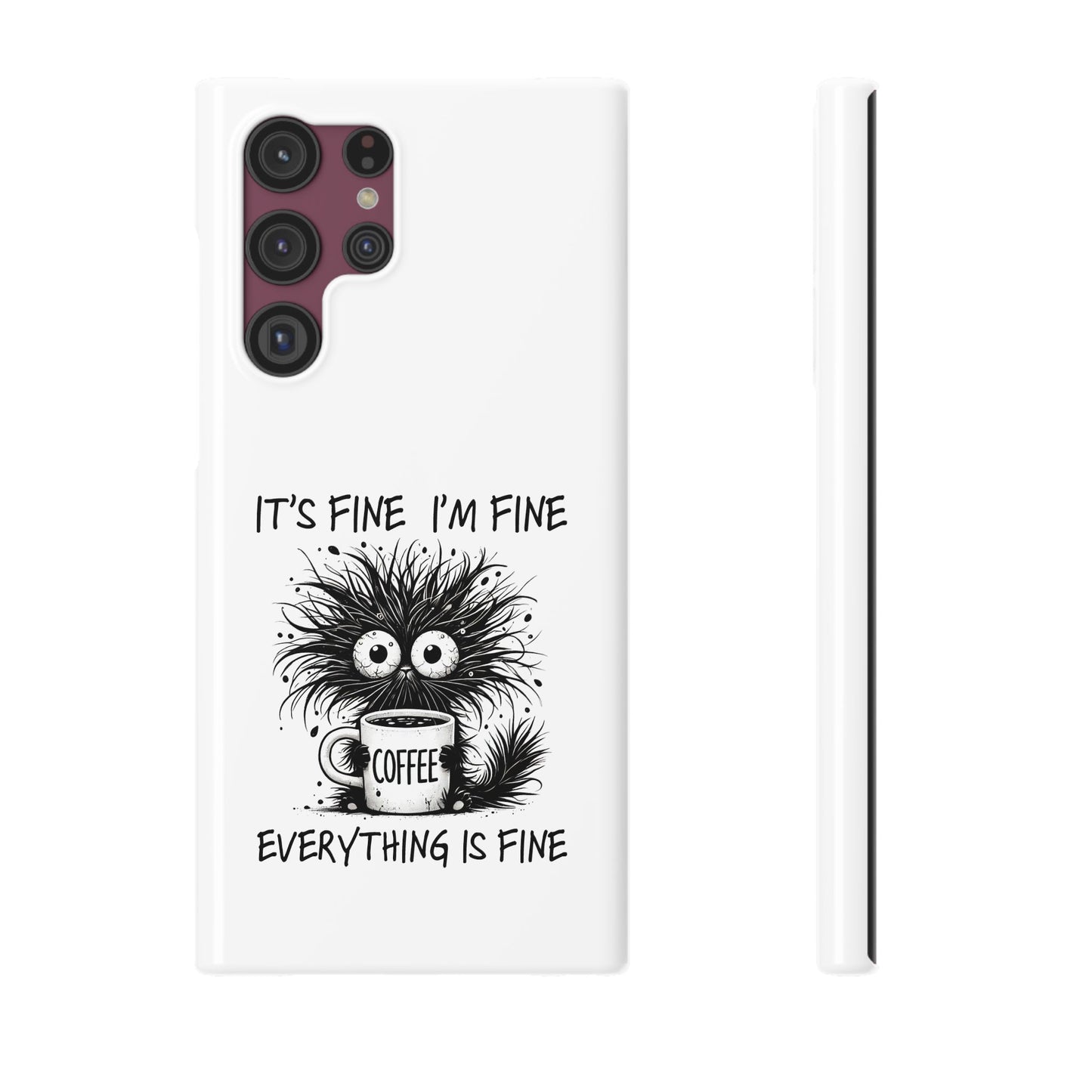 Funny Cat  - Slim phone Case