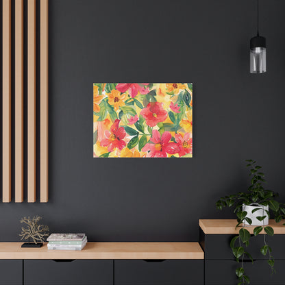 Floral Matte Canvas