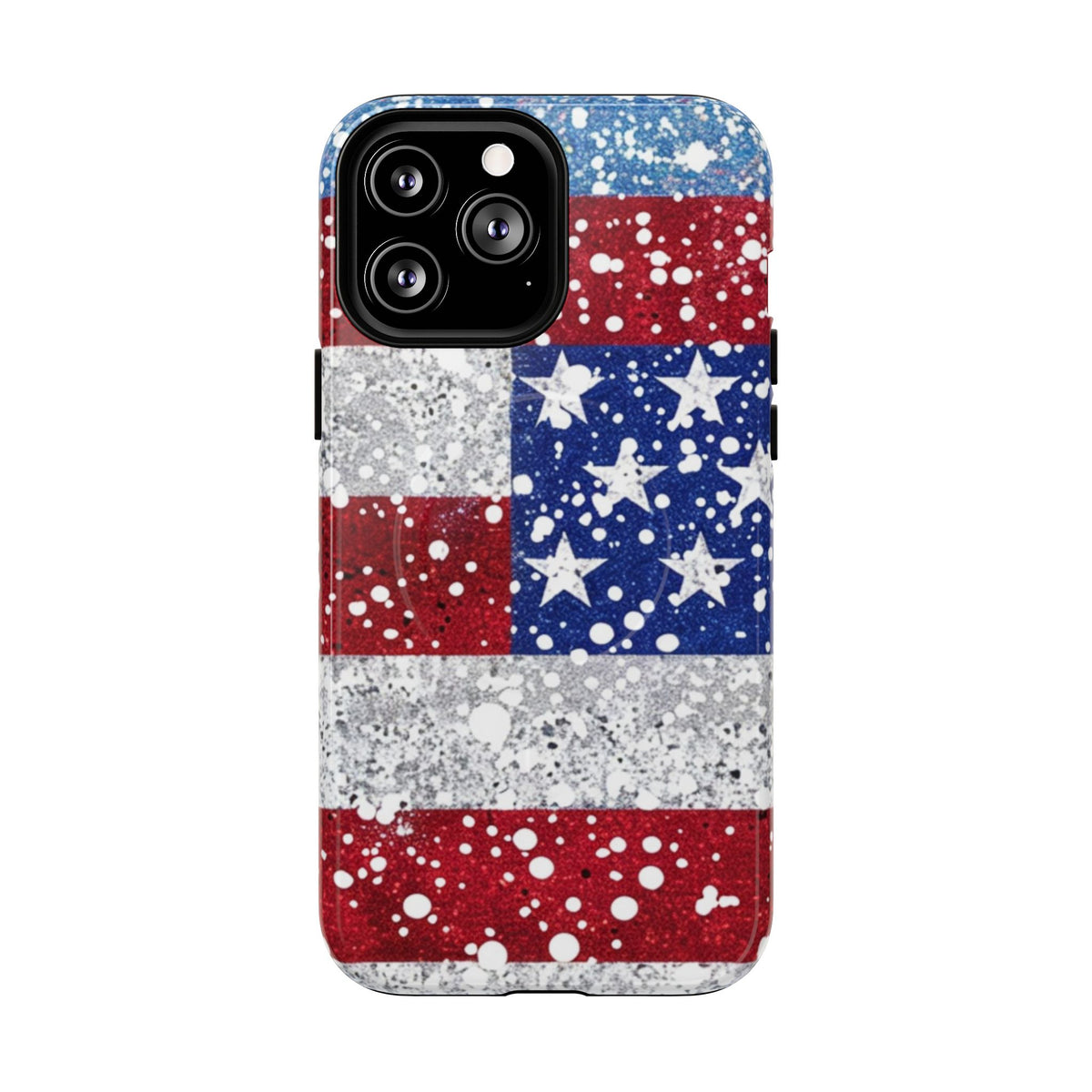 American Flag Design phone case -Tough Magnetic iPhone Cover