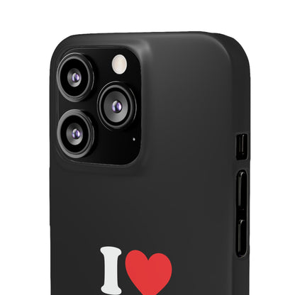 I Love Houston Snap Case Phone Cover