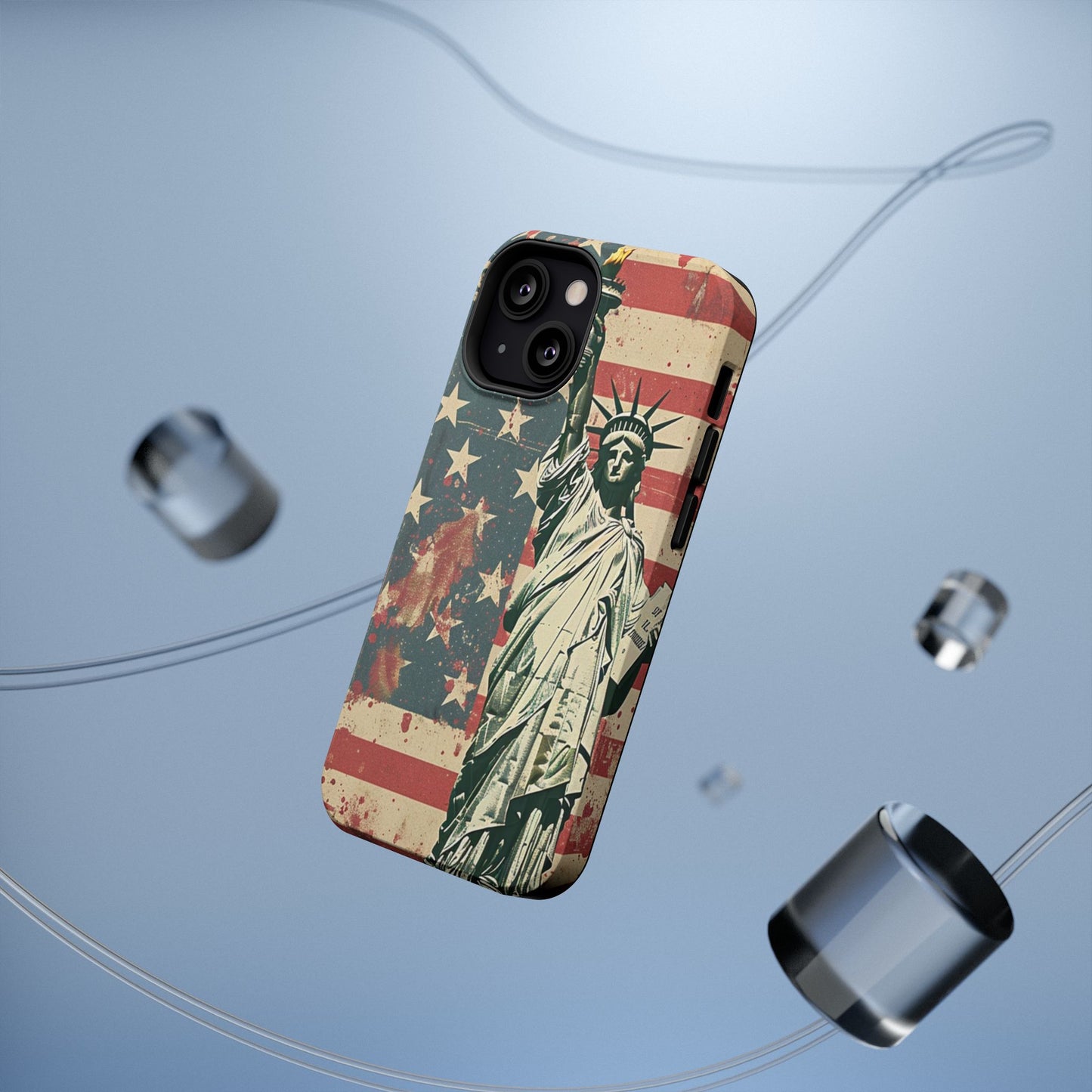 Liberty-Inspired Phone Case - Patriotic Design