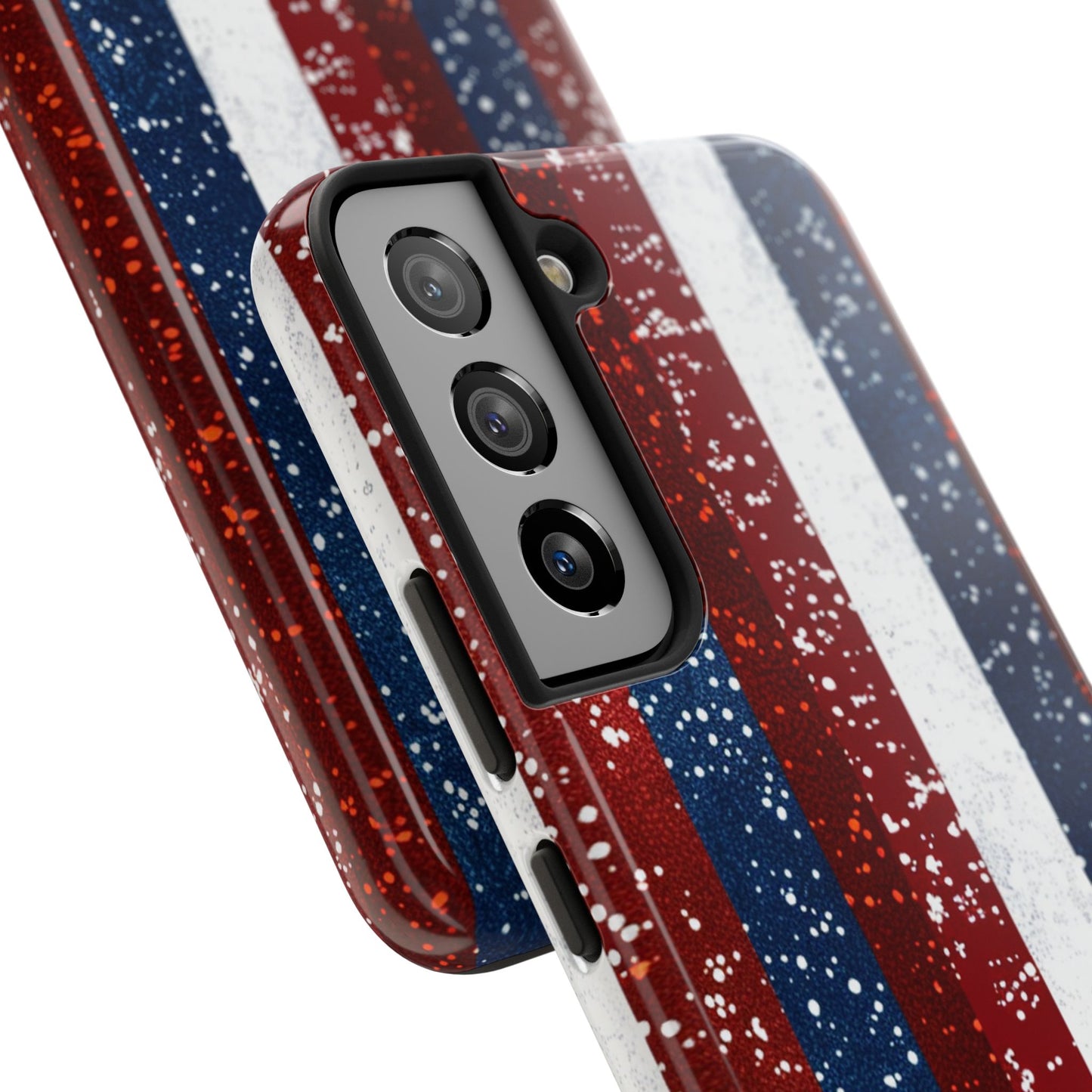 Patriotic Glitter Tough Phone Case