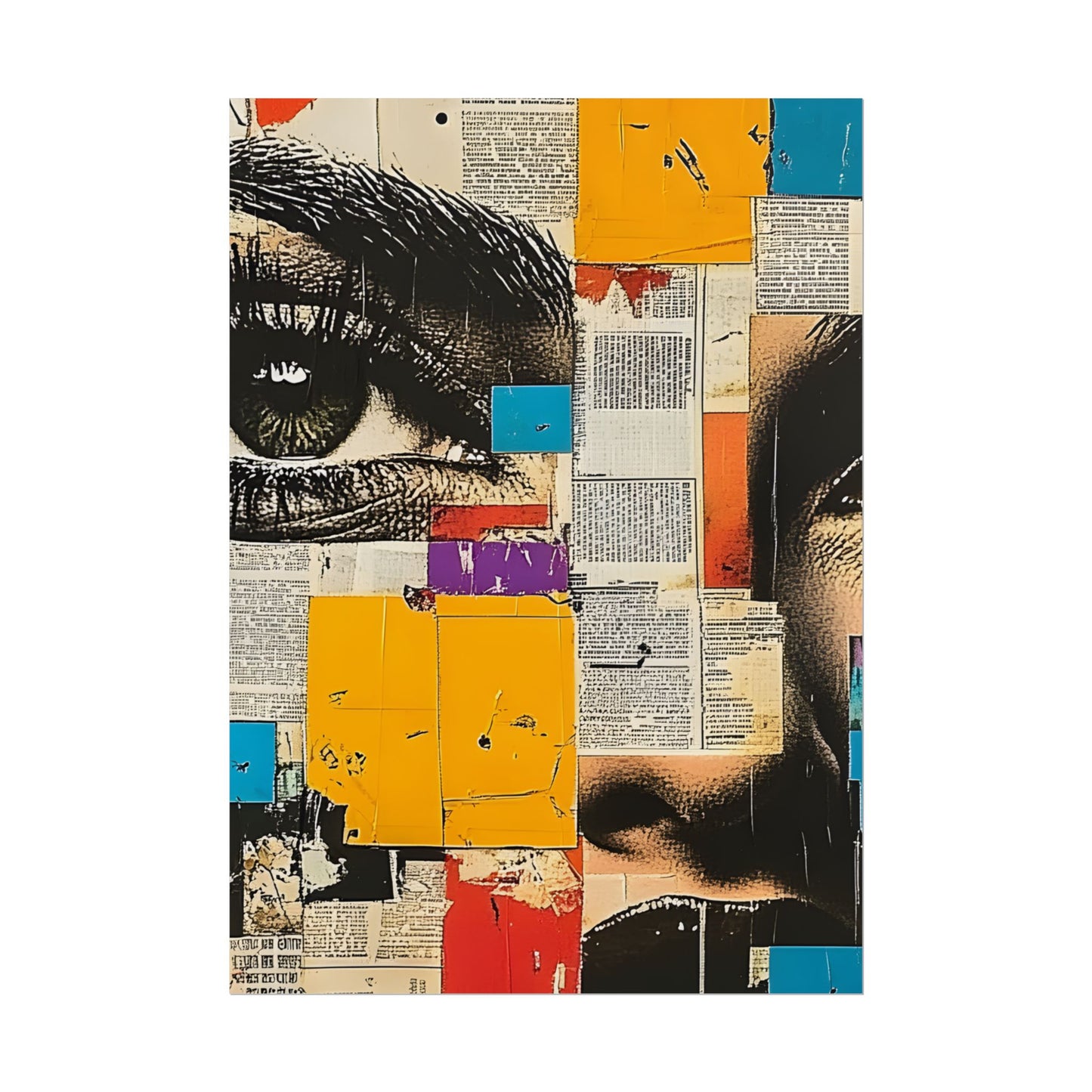 Wall Art Poster - Retro Pop Culture Woman 15