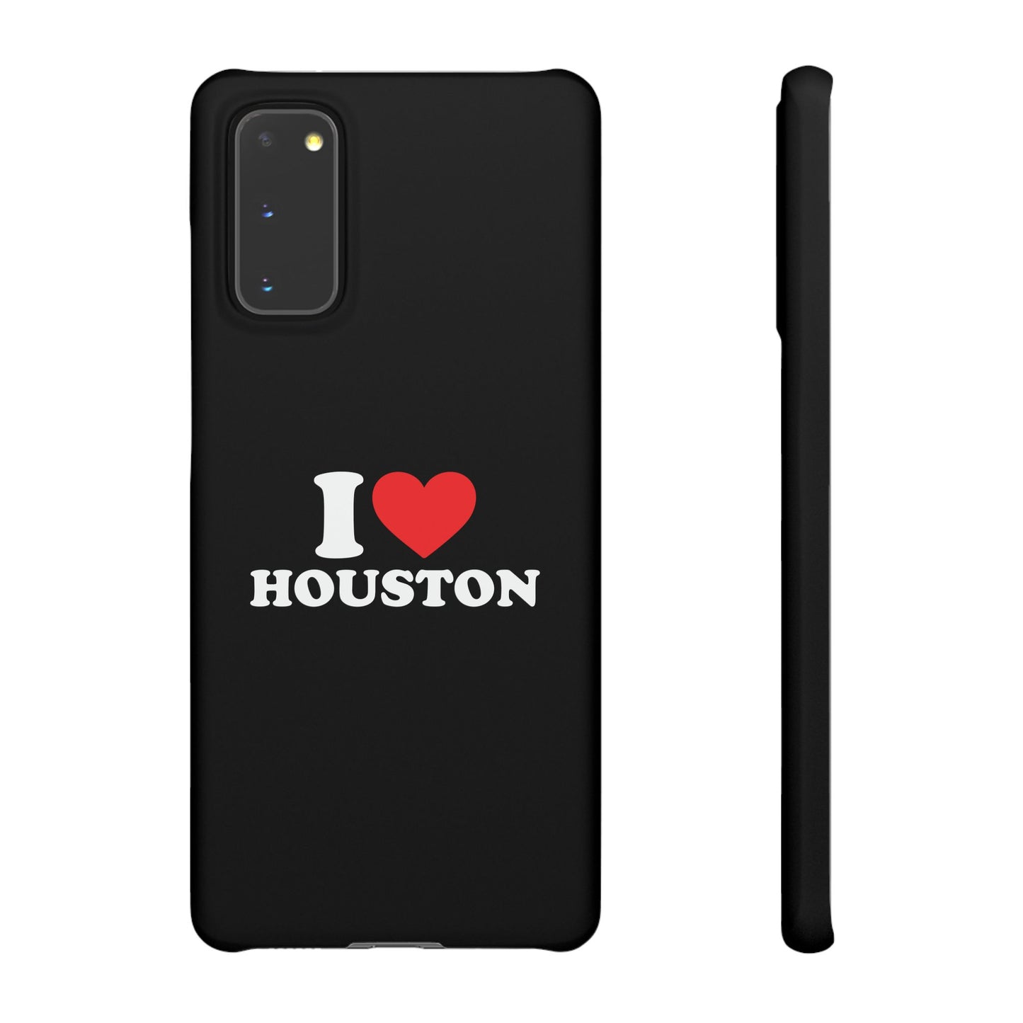 I Love Houston Snap Case Phone Cover