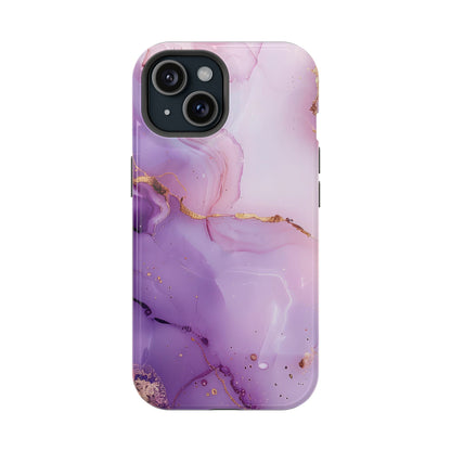 Elegant Purple Marble iPhone Case