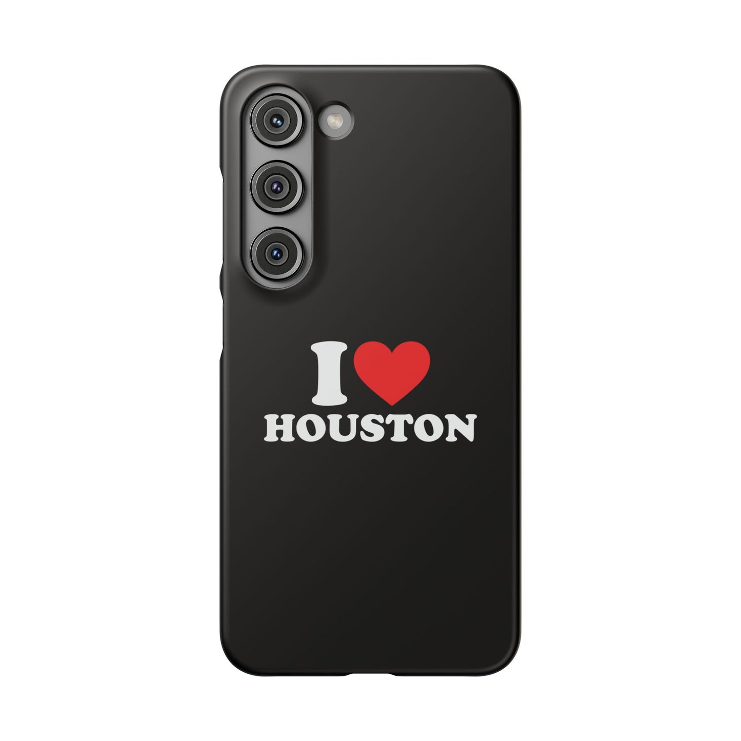 I Love Houston Snap Case Phone Cover