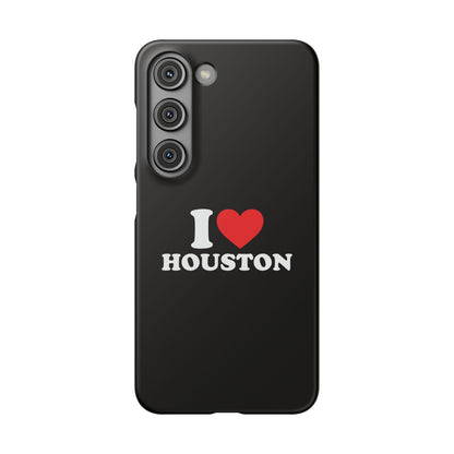 I Love Houston Snap Case Phone Cover