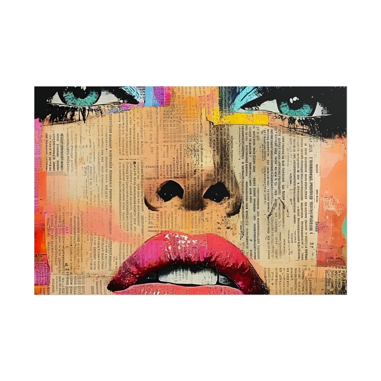 Retro Pop Culture Woman 12 , wall art, Art lovers poster