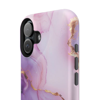 Elegant Purple Marble iPhone Case