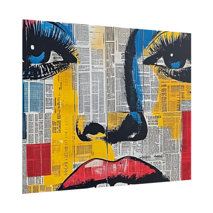 Poster Wall Art - Retro Pop Culture Woman 18 Comic Book Style
