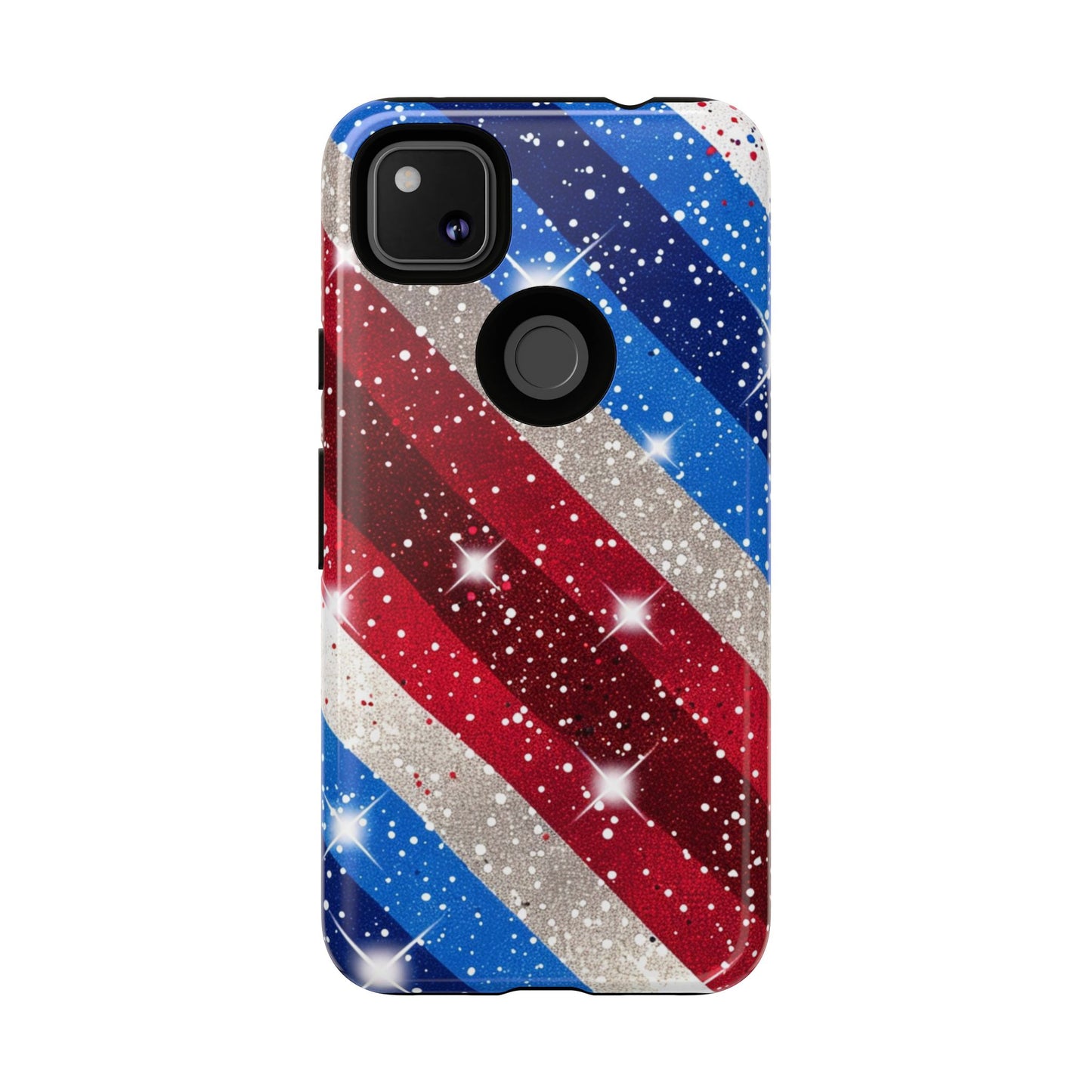 Glittery Patriotic Phone Case - Tough Cases