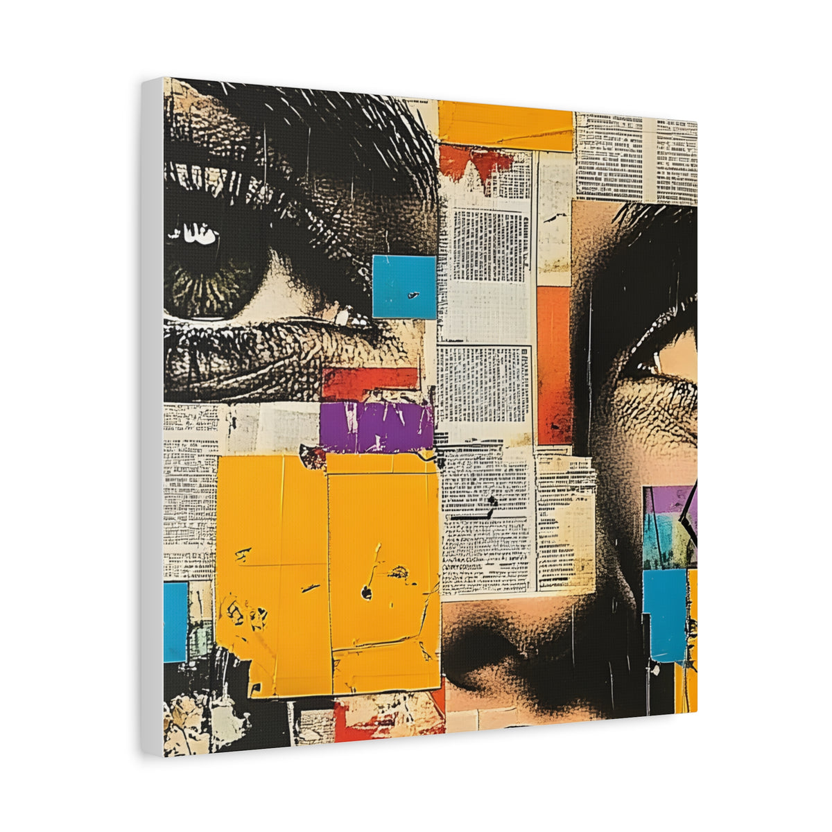 Canvas Wall Art -  Retro Pop Culture woman 4