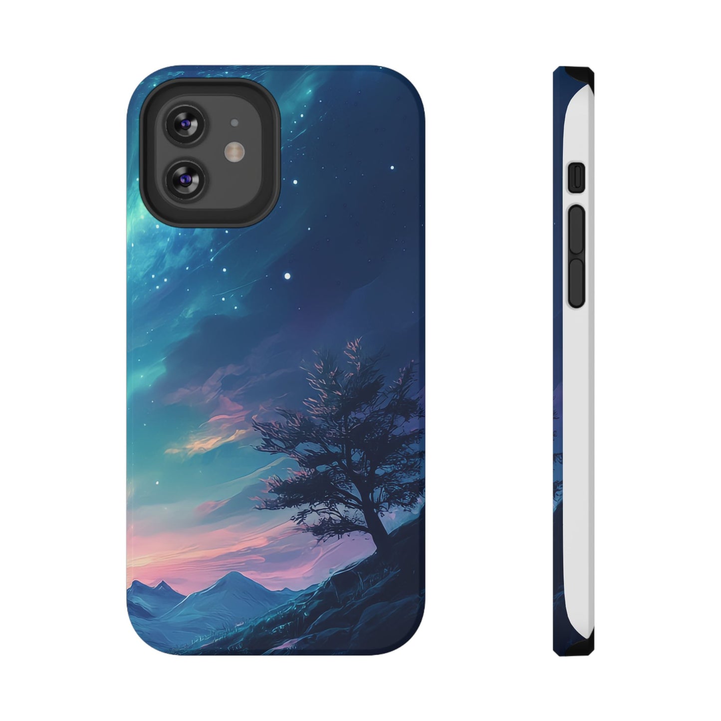 Stunning Galaxy Tree Impact-Resistant Phone Case