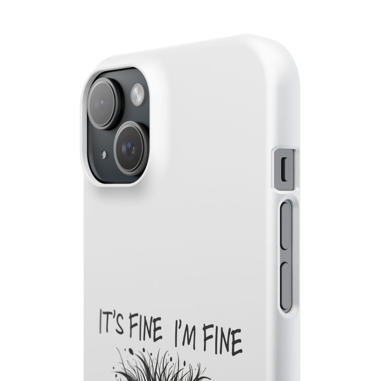 Funny Cat  - Slim phone Case