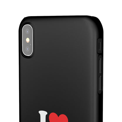 I Love Houston Snap Case Phone Cover