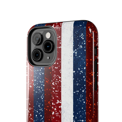 Patriotic Glitter Tough Phone Case