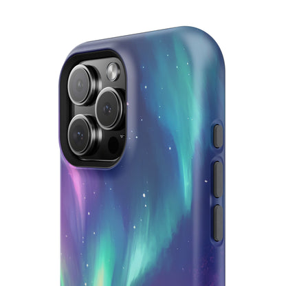 Aurora Borealis Impact-Resistant Phone Case - Colorful Northern Lights Design-2