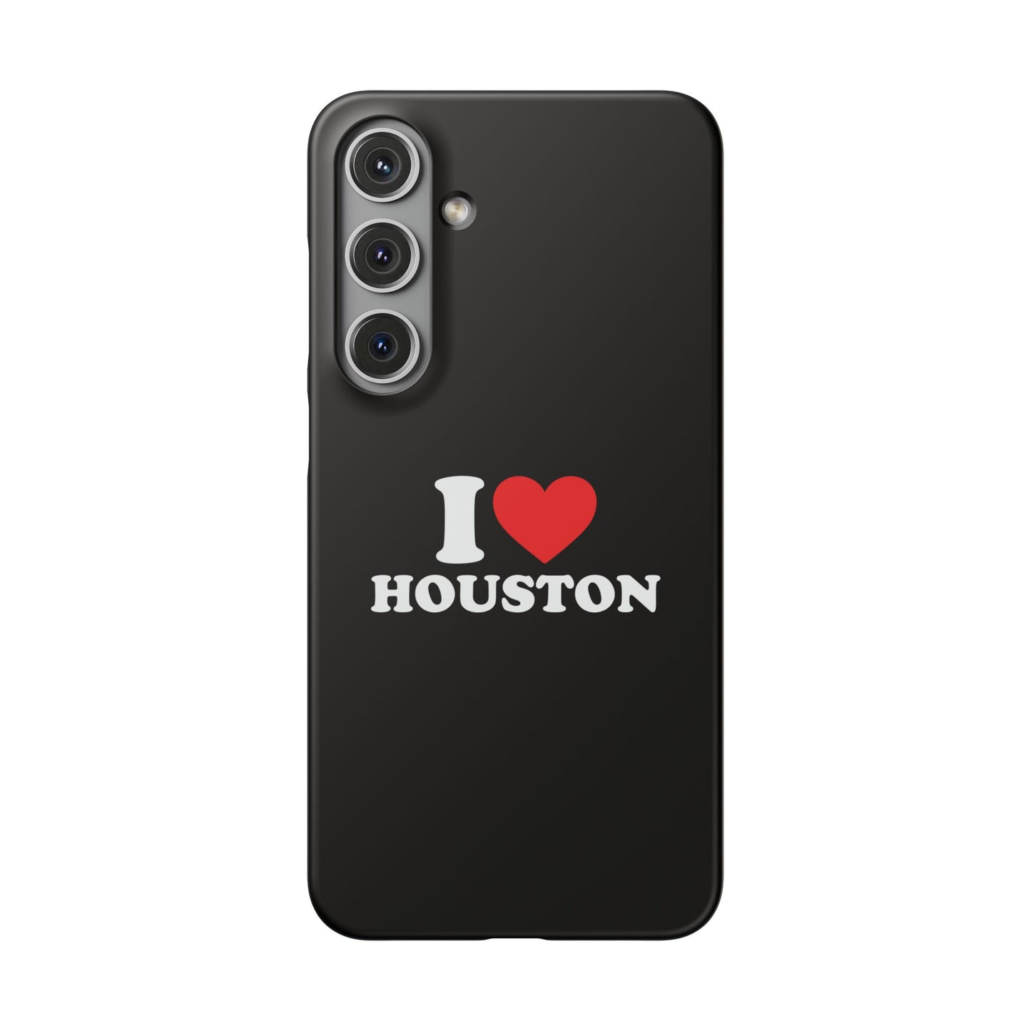 I Love Houston Snap Case Phone Cover
