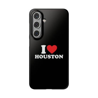 I Love Houston Snap Case Phone Cover
