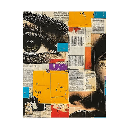 Wall Art Poster - Retro Pop Culture Woman 15
