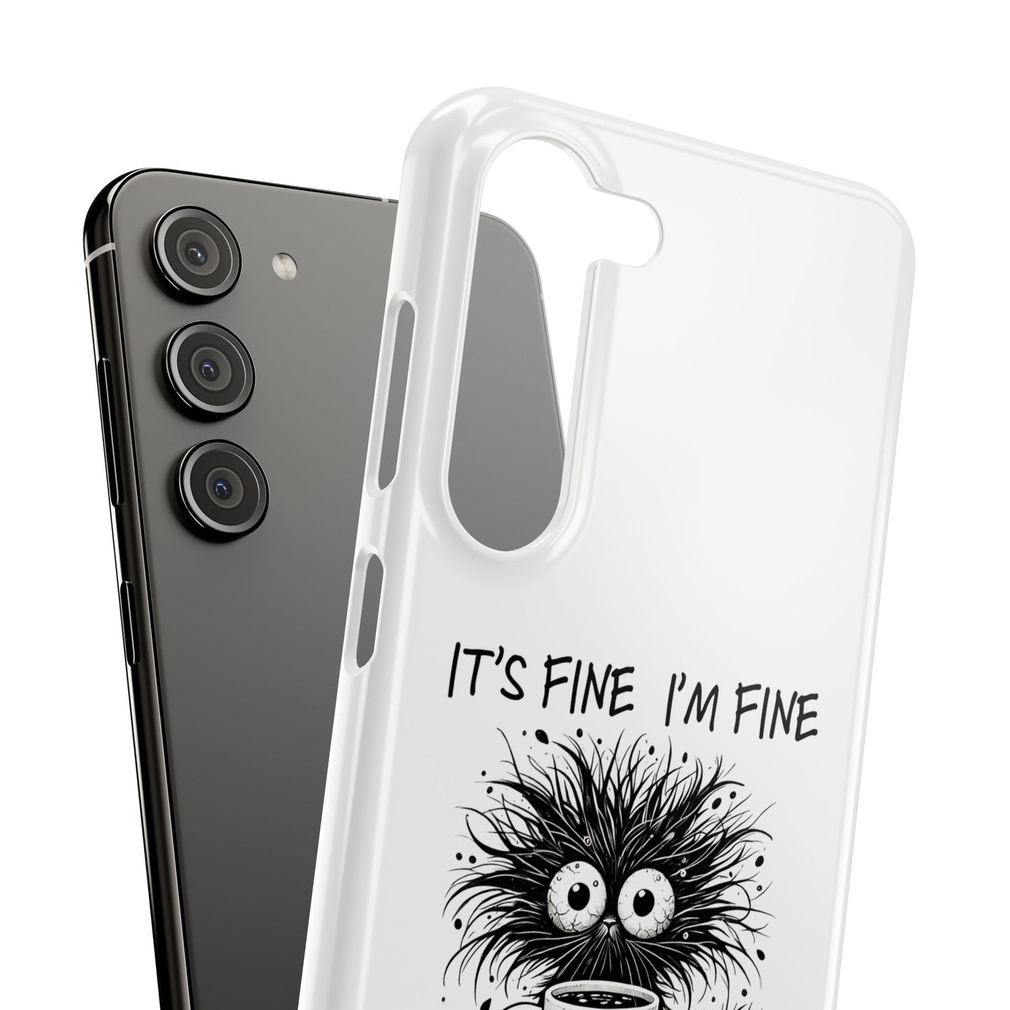 Funny Cat  - Slim phone Case