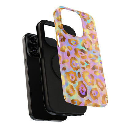 Leopard Print Impact-Resistant Phone Case