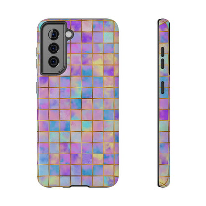 Colorful Mosaic Impact-Resistant Phone Case