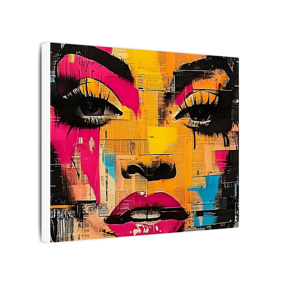 Canvas Wall Art - Retro Pop Culture Women 1