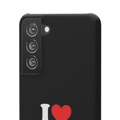 I Love Houston Snap Case Phone Cover
