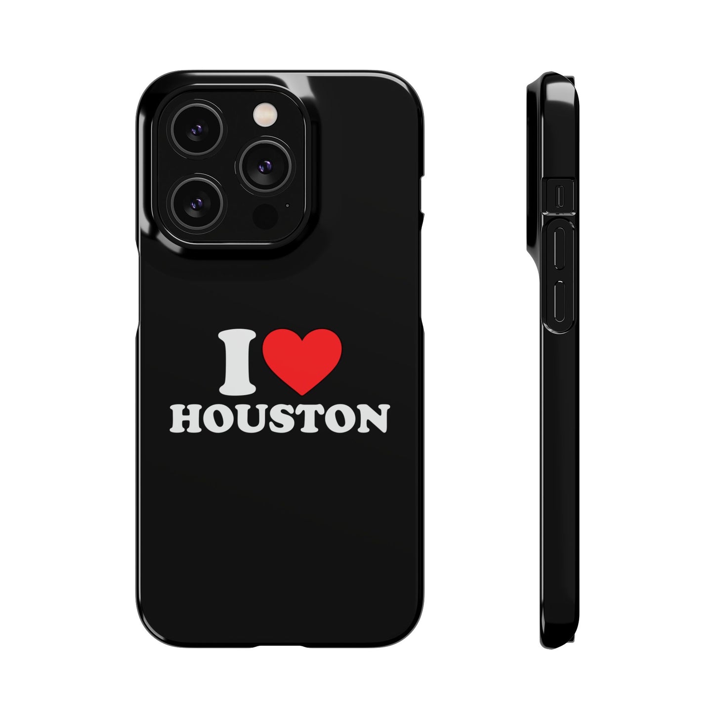I Love Houston Snap Case Phone Cover