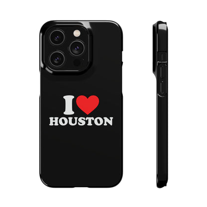 I Love Houston Snap Case Phone Cover