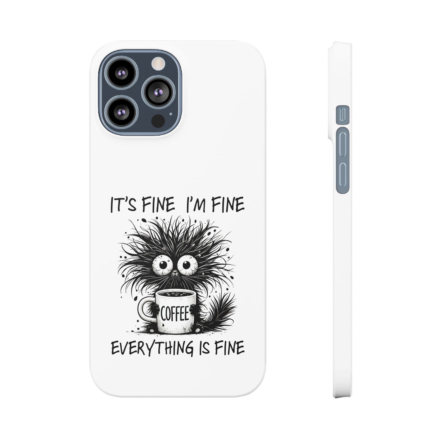 Funny Cat  - Slim phone Case